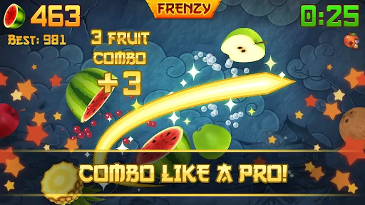 Download Fruit Ninja Terbaru – Game Memotong Buah Legendaris Gratis - Screenshot 2