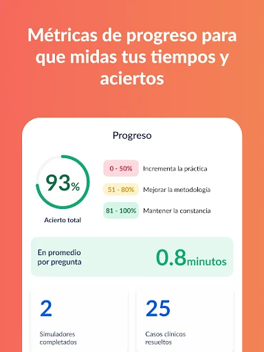 Download Gliamediq: Simulador ENARM Terbaru – Latihan Soal Medis - Screenshot 16