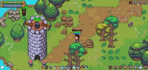 Download Definya: 2D MMORPG Terbaru – Main RPG Klasik Gratis - Screenshot 11