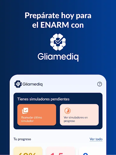 Download Gliamediq: Simulador ENARM Terbaru – Latihan Soal Medis - Screenshot 17